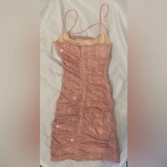 Oh Polly pink mini dress - Picture 4 of 5